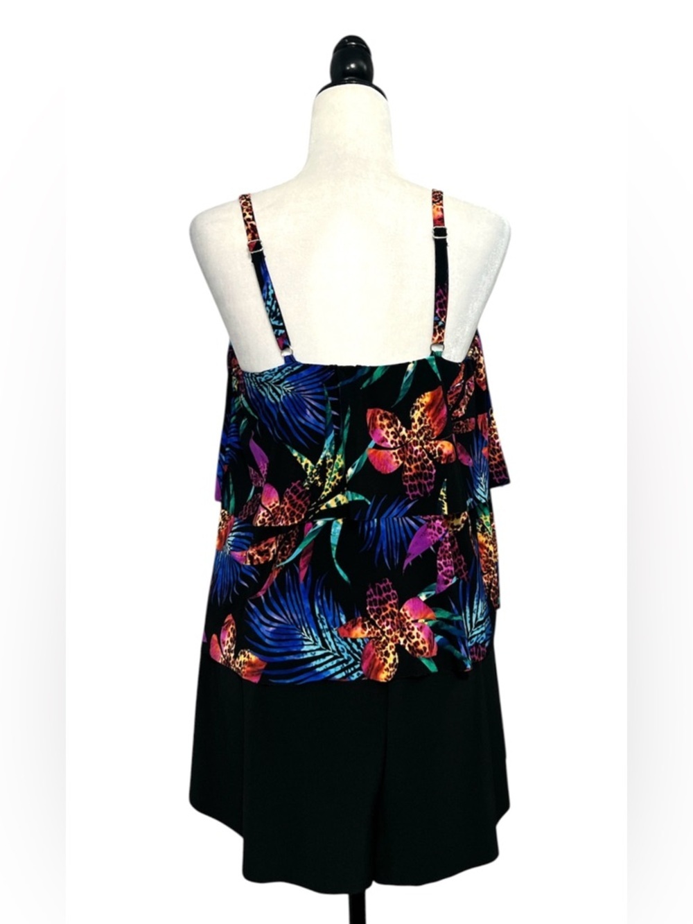 🆕 TRIMSHAPER Roxy 1PC Swim Romper - Picture 6 of 16